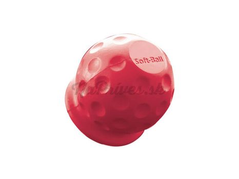Krytka na guľu ťažného zariadenia - soft ball AL-KO červená